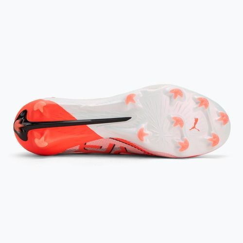 Pánské kopačky PUMA Ultra 5 Ultimate FG puma white/puma black/glowing red