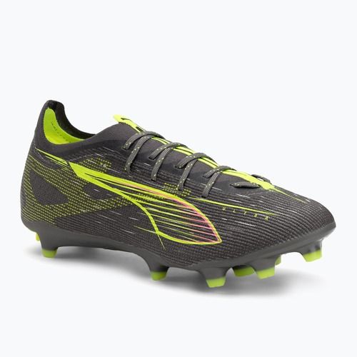 Pánské kopačky PUMA Ultra 5 Pro FG/AG matte aged silver/yellow alert/sun struck