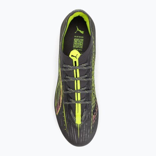 Pánské kopačky PUMA Ultra 5 Pro FG/AG matte aged silver/yellow alert/sun struck