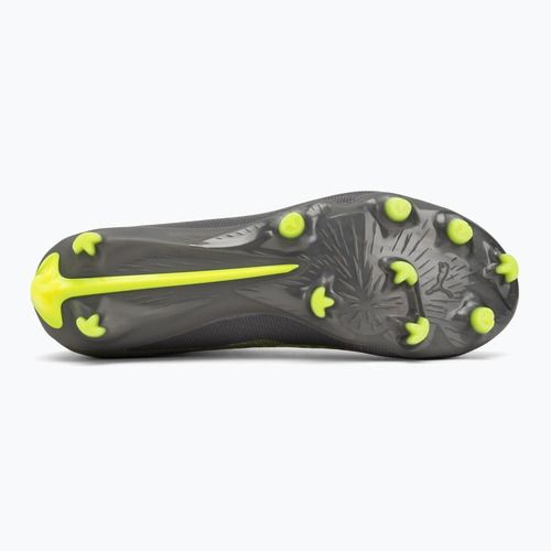 Pánské kopačky PUMA Ultra 5 Match+ FG/AG matte aged silver/yellow alert/puma aged silver