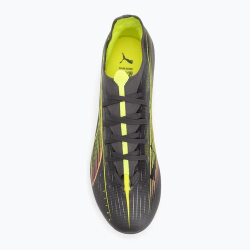 Pánské kopačky PUMA Ultra 5 Match FG/AG matte aged silver/yellow alert/puma aged silver
