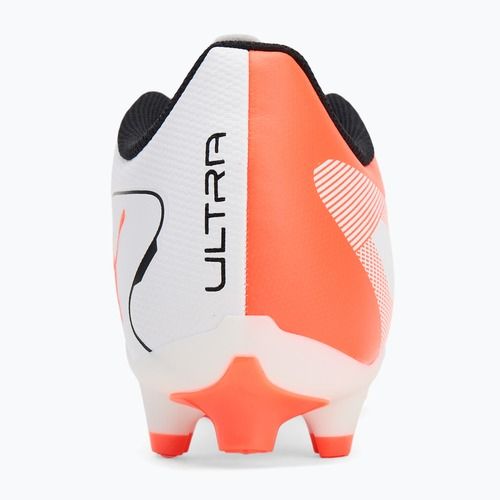 Kopačky  PUMA Ultra 5 Play FG/AG puma white/puma black/glowing red