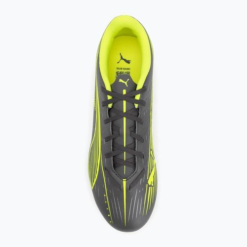 Kopačky  PUMA Ultra 5 Play FG/AG matte aged silver/yellow alert/puma aged silver