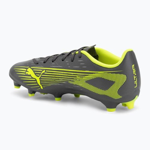 Kopačky  PUMA Ultra 5 Play FG/AG matte aged silver/yellow alert/puma aged silver
