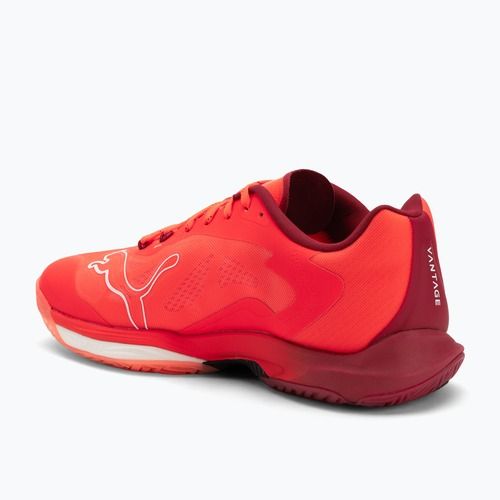 Házenkářské boty PUMA Vantage Nitro glowing red / puma white / dark crimson / puma black