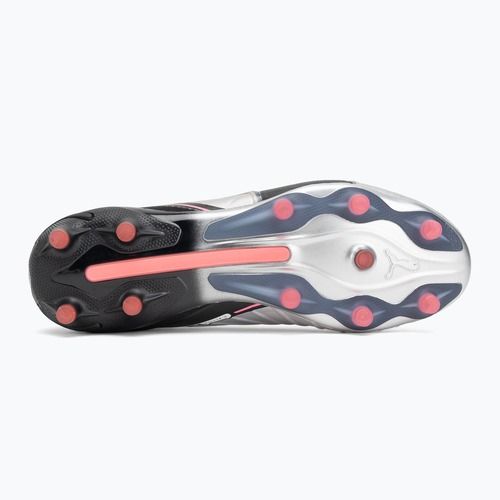 Pánské kopačky PUMA King Ultimate FG/AG puma silver/puma black/sun struck/puma white