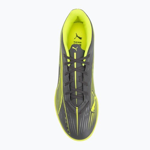 Pánské kopačky PUMA Ultra 5 Play TT matte aged silver/yellow alert/puma aged silver