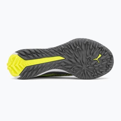 Dětské kopačky PUMA Ultra 5 Match+ LL TT + Mid Jr matte aged silver/yellow alert/puma aged silver