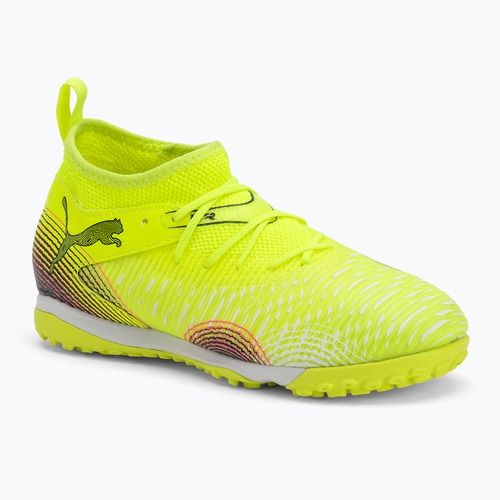 Dětské kopačky PUMA Future 8 Match TT + Mid yellow alert/ puma black/ sun struck
