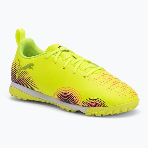Dětské kopačky PUMA Future 8 Play TT + Mid yellow alert/ puma black/ sun struck