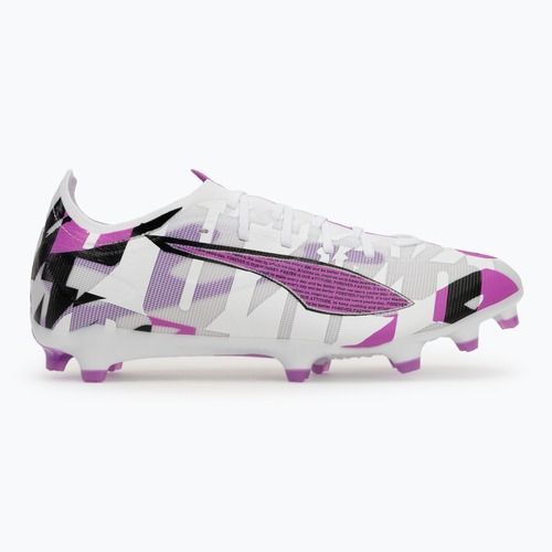 Pánské kopačky PUMA Ultra 5 Match Forever FG/AG puma white/pure magenta/feather gray/puma black