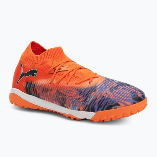 Dětské kopačky PUMA Future 8 Match Creativity TT orange poppy/black/dark amethyst/electric peppermint