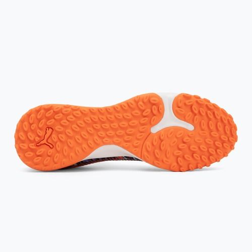Dětské kopačky PUMA Future 8 Match Creativity TT orange poppy/black/dark amethyst/electric peppermint