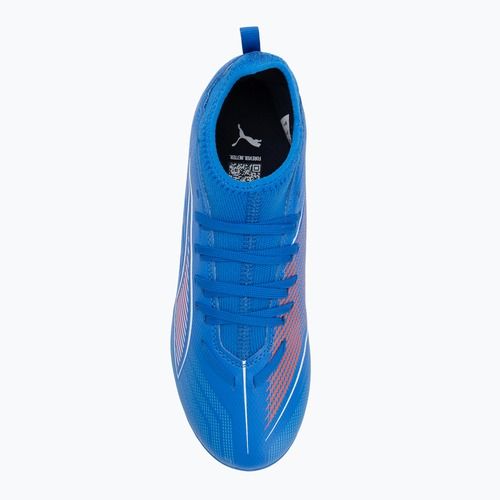 Dětské kopačky PUMA Ultra 6 Match FG/AG Jr ultra blue/puma white/glowing red