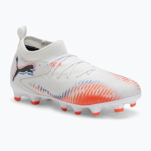Dětské kopačky PUMA Future 8 Match FG/AG Jr puma white/puma black/glowing red