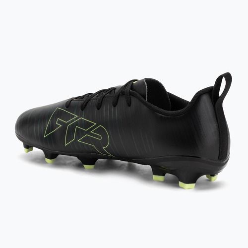 Dětské kopačky PUMA Future 8 Play FG/AG Jr puma black/fizzy light/green terrain