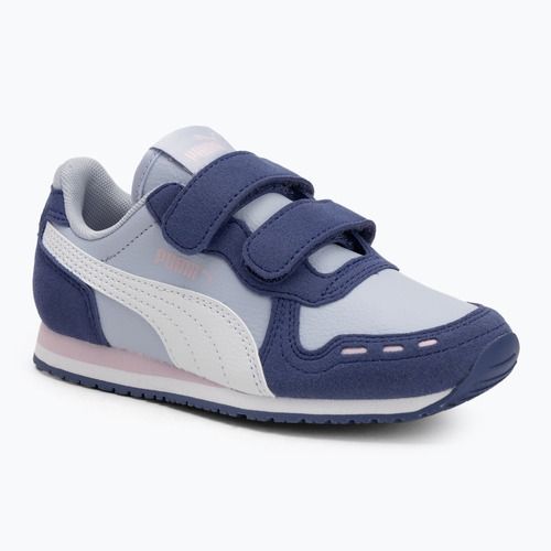 Juniorské boty  PUMA Cabana Racer SL 20 V PS cool weather/puma white/blue crystal/rose mauve