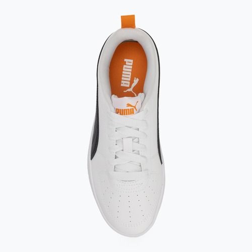 Juniorské boty  PUMA Rickie Jr puma white/new navy/dark poppy