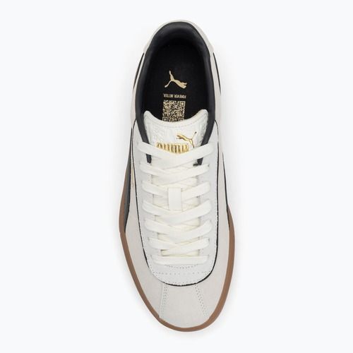 Dámské boty  PUMA Club Klassika Suede warm white/puma black/puma gold