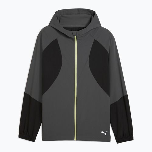 Pánská běžecká bunda PUMA Run Ultraweave Hooded dusky gray