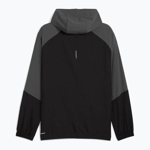 Pánská běžecká bunda PUMA Run Ultraweave Hooded dusky gray