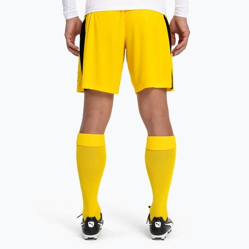 Pánské fotbalové legíny PUMA Team Liga Core cyber yellow/puma black