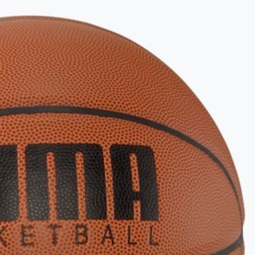 Basketbalový míč PUMA Basketball Top leather brown/puma black velikost 7