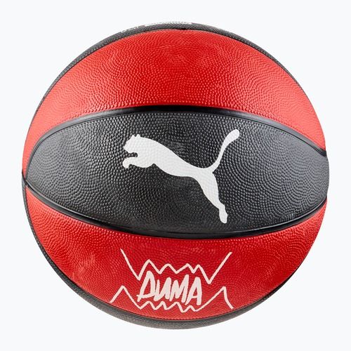 Basketbalový míč PUMA teamJAWS Basketball puma red/puma black velikost 6