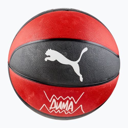 Basketbalový míčPUMA teamJAWS Basketball puma red/puma black velikost 7