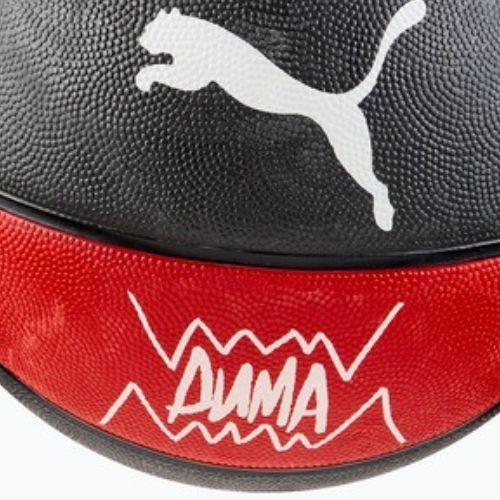 Basketbalový míčPUMA teamJAWS Basketball puma red/puma black velikost 7