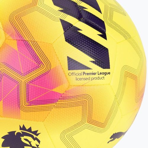 Fotbalový míč PUMA Orbita Cup PL Lights fluo yellow/multicolor velikost 5 