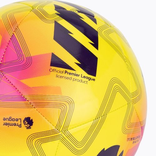 Fotbalový míč PUMA Orbita Cup PL Lights fluo yellow/multicolor velikost 5 