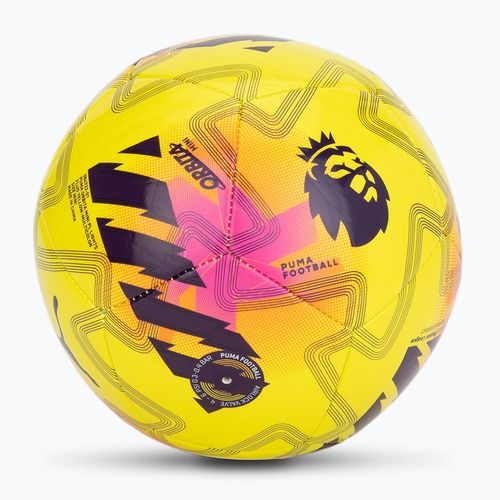 Fotbalový míč PUMA Orbita Cup PL Lights fluo yellow/multicolor mini