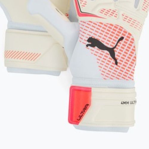 Brankářské rukavice PUMA Ultra Pro NC puma white/glowing red/puma black