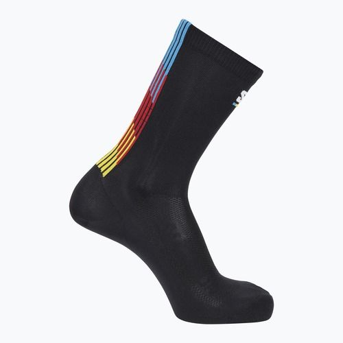 Ponožky Salomon Pulse Race Flag Crew black
