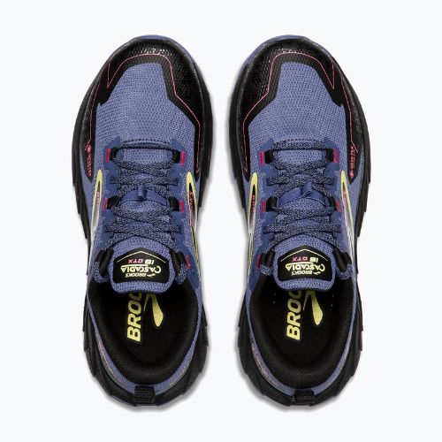 Dámské běžecké boty Brooks Cascadia 18 GTX grey blue/black/pink