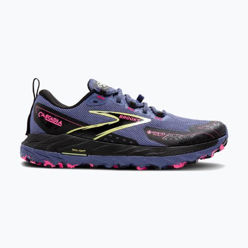 Dámské běžecké boty Brooks Cascadia 18 GTX grey blue/black/pink
