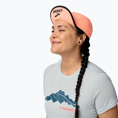 Kšiltovka  Brooks Lightweight Packable 2.0 neo ember/black