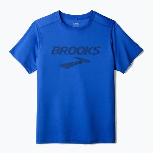 Pánské běžecké tričko Brooks Distance 3.0 neo blue/brooks logo