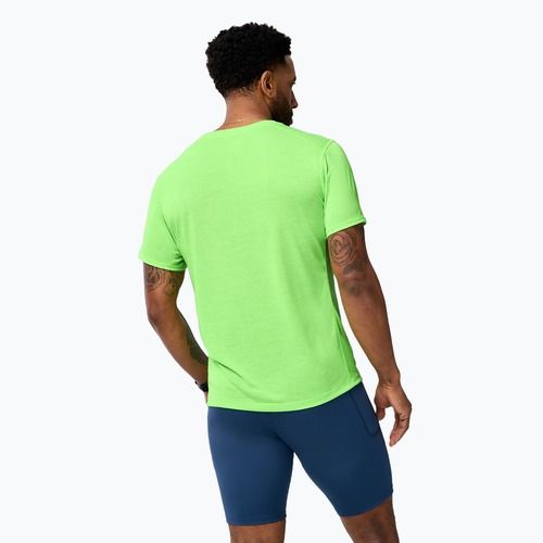 Pánské běžecké tričko Brooks Distance 3.0 neo limeade/brooks logo