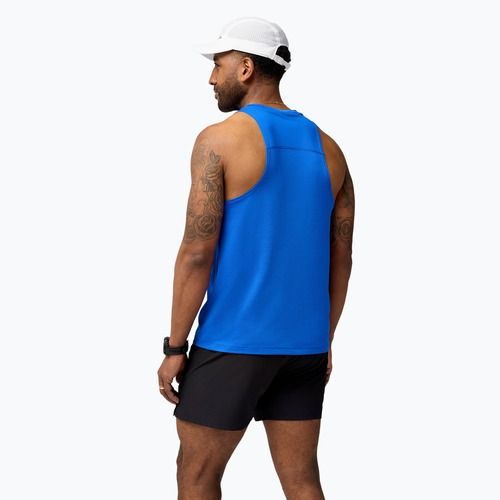Pánské běžecké tílko Brooks Atmosphere Singlet 3.0 neo blue