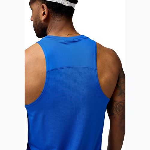 Pánské běžecké tílko Brooks Atmosphere Singlet 3.0 neo blue