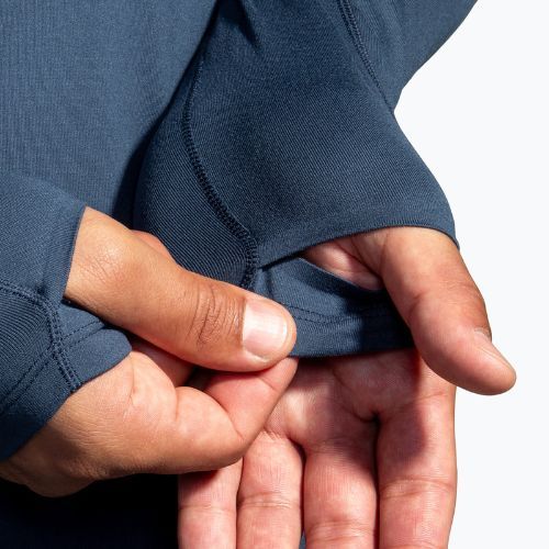 Pánská běžecká mikina Brooks Dash 1/2 Zip 2.0 blue slate