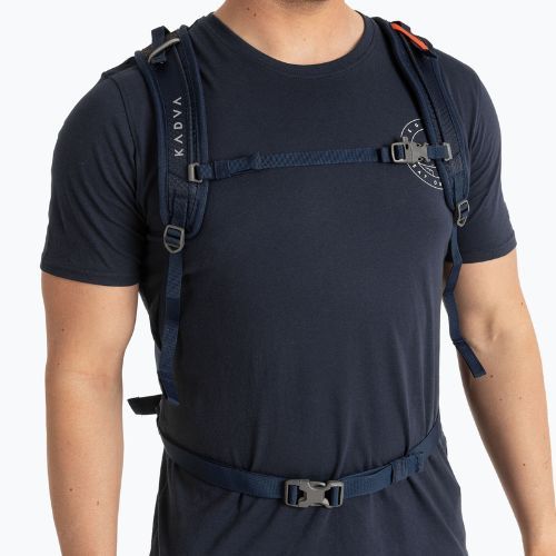 Turistický batoh KADVA Aventura 22 l ocelově modrý