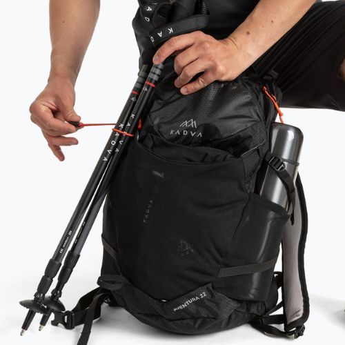 Turistický batoh KADVA Aventura 22 l černý