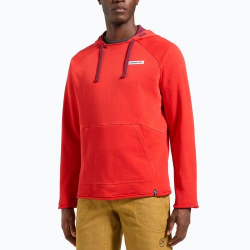 Pánská mikina La Sportiva Telendos Hoody mountain red