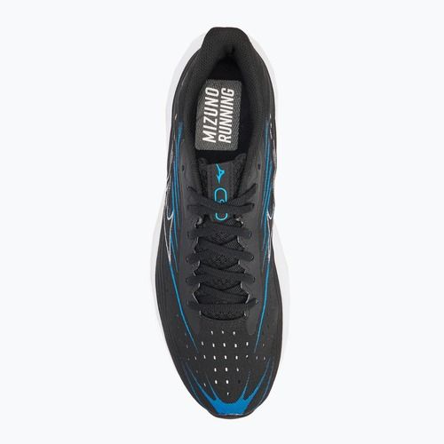 Pánské běžecké boty Mizuno Wave Skyrise 6 black/white/blue pace
