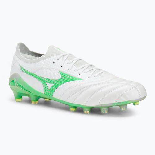 Kopačky Mizuno Morelia Neo IV β Japan Fg white/neon green/cool gray 3c