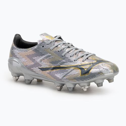 Pánské kopačky Mizuno α II Japan Mix galaxy silver/8605 c/gold