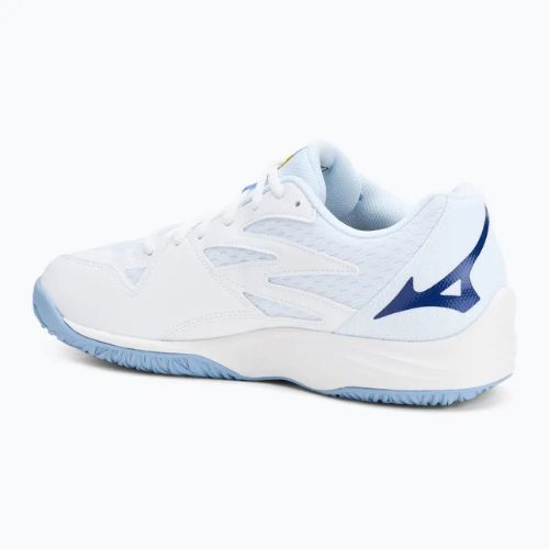 Volejbalové boty Mizuno Thunder Blade Z white/bellwether blue/bel air blue